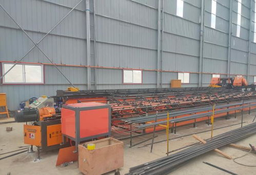 全自動鋼筋籠滾焊機彎曲中心在大新至憑祥高速公路施工現場